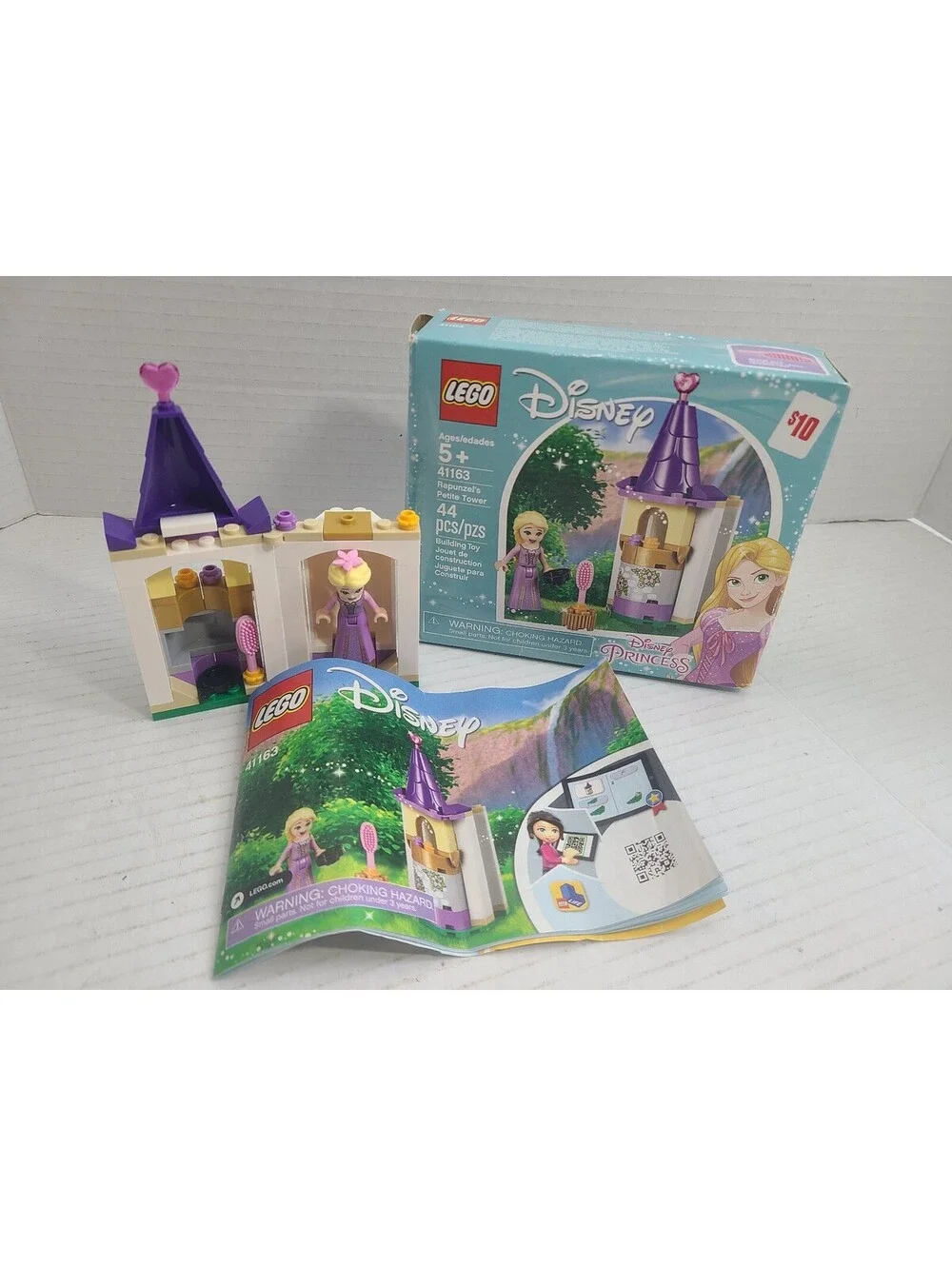 Lego Disney Rapunzels Petite Tower Set 41163 Retired w/ Box & Directions (read)
